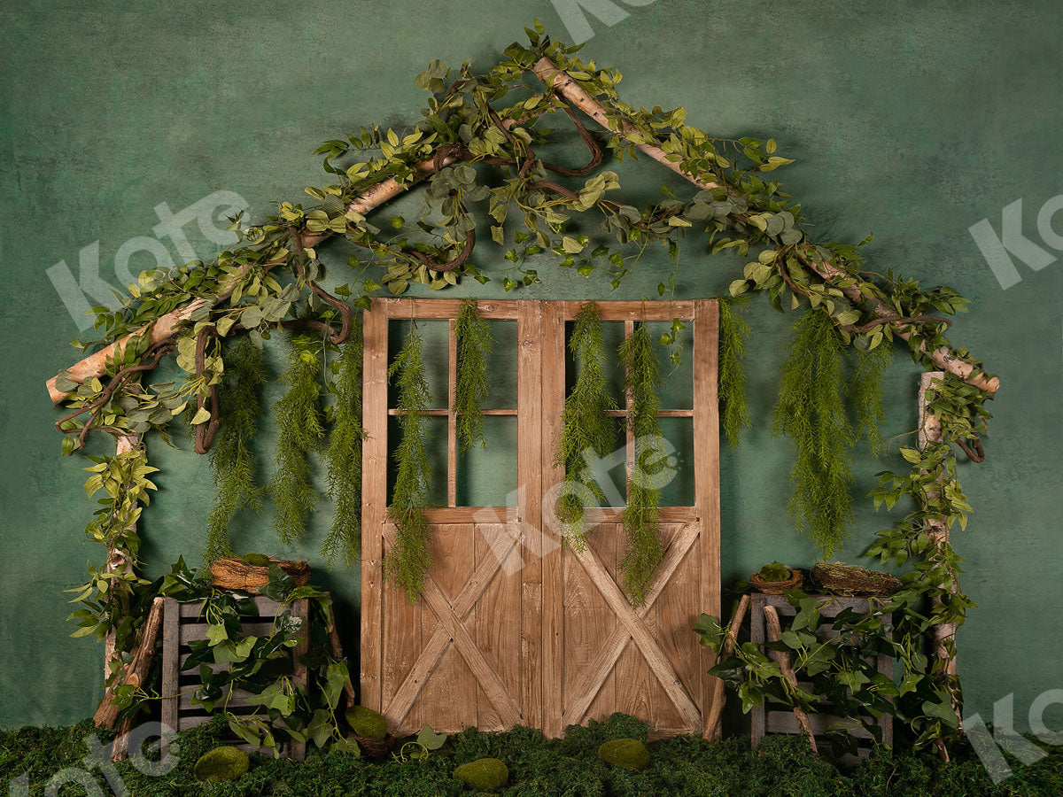 Kate Green Garden Door Summer Backdrop Designed by Jia Chan Photography -UK
