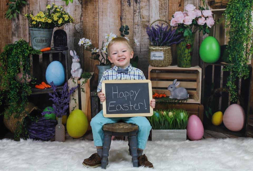 Kate Spring Easter Backdrop Designed by Jia Chan Photography