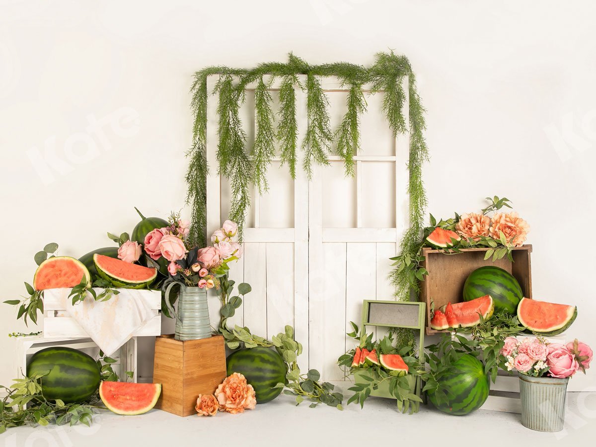 Kate Summer Watermelon Time Backdrop Designed by Jia Chan Photography