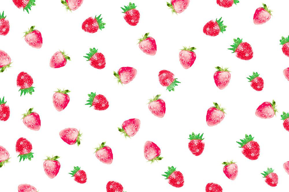 Kate Summer Backdrop Strawberry Designed by Chain Photography