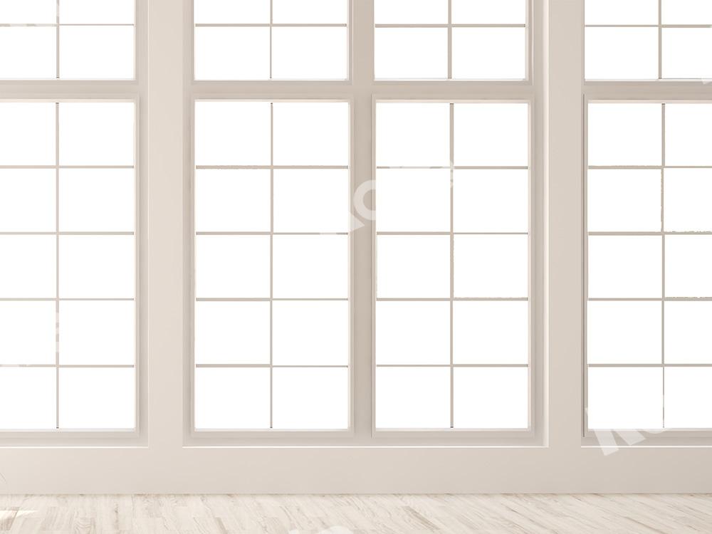 Kate White Window Backdrop White Floor Designed by Chain Photography -UK