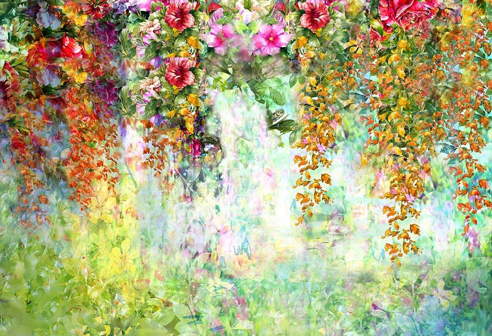 Kate Fine Art Florals Spring Backdrop Designed by Chain Photography -UK