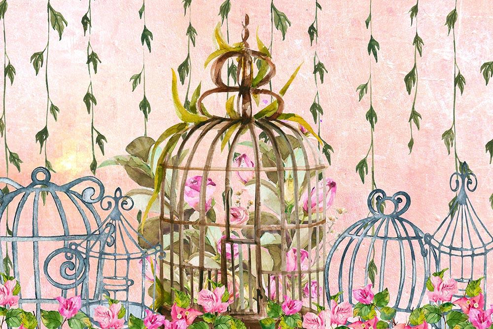 Kate Fine Art Spring Rose Backdrop Designed by Chain Photography -UK