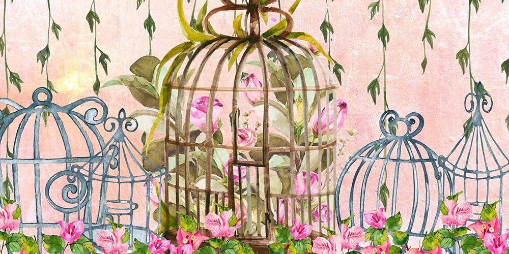 Kate Fine Art Spring Rose Backdrop Designed by Chain Photography -UK