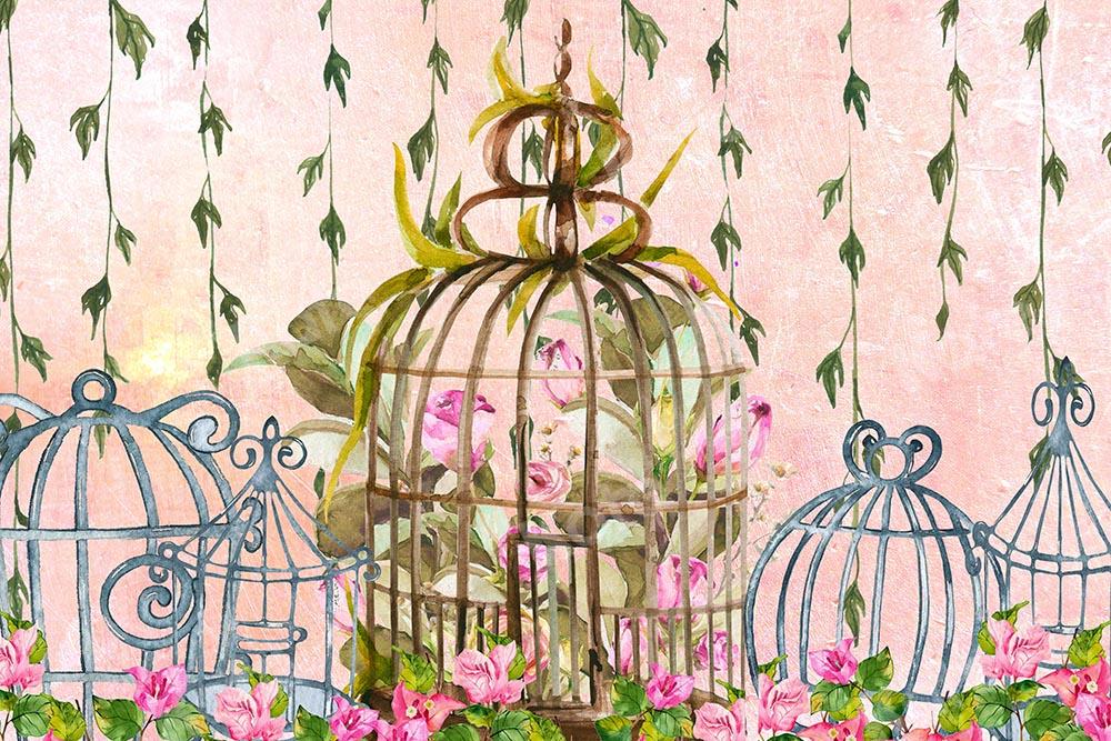 Kate Fine Art Spring Rose Backdrop Designed by Chain Photography -UK