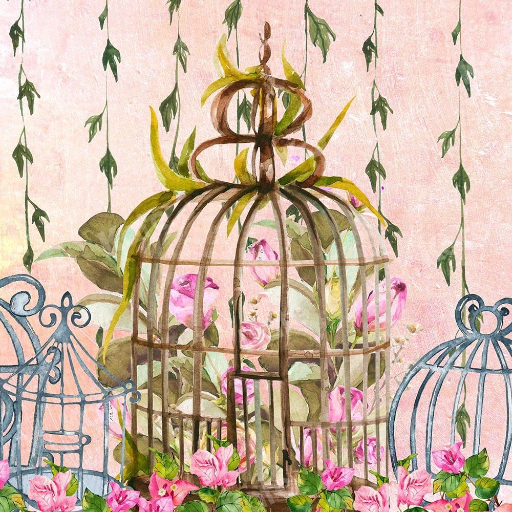 Kate Fine Art Spring Rose Backdrop Designed by Chain Photography -UK