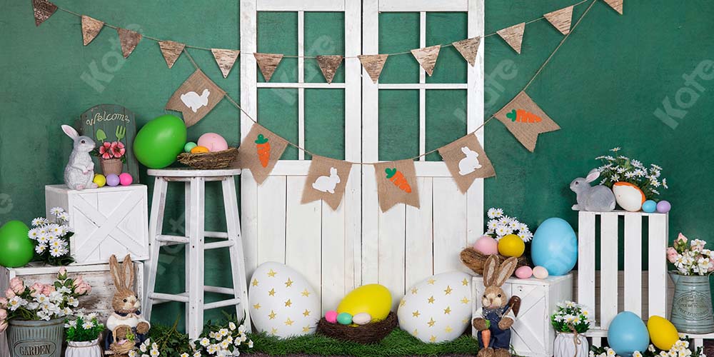 Kate Easter Backdrop Barn Door Designed by Emetselch -UK