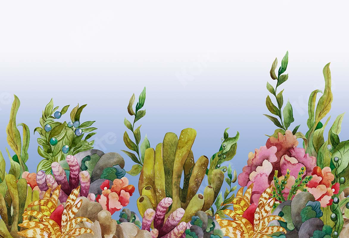 Kate Summer Under the Sea Corals Fishman Backdrop Designed by GQ -UK