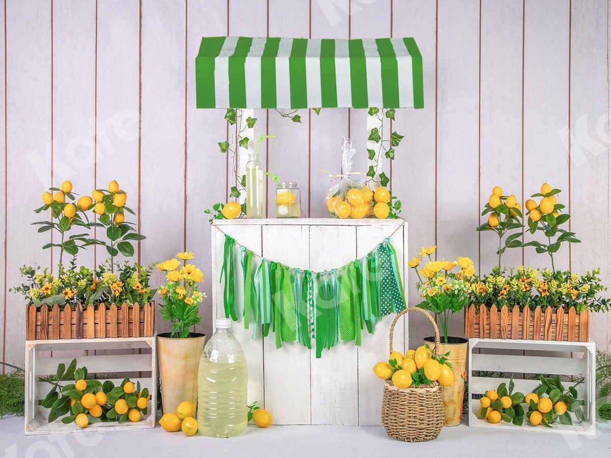 Kate Summer Lemonade Shop Backdrop Designed by Jia Chan Photography -UK