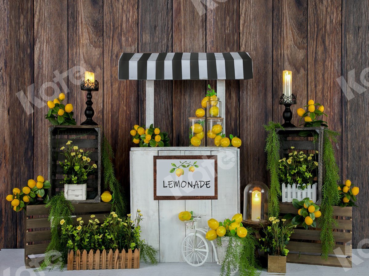 Kate Summer Lemon Stand Backdrop Designed by Jia Chan Photography -UK