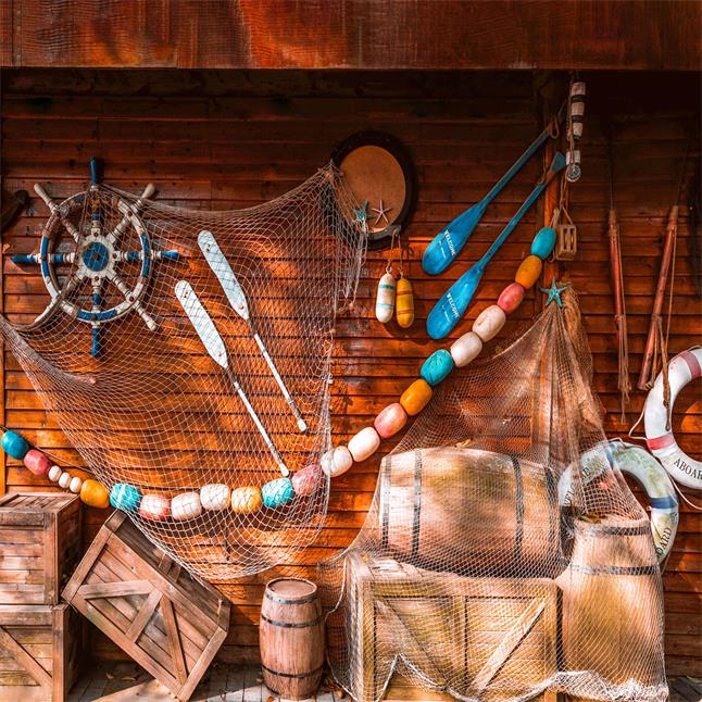 Kate Summer Sailor Aboard Rudder Backdrop Designed by Jia Chan Photography -UK