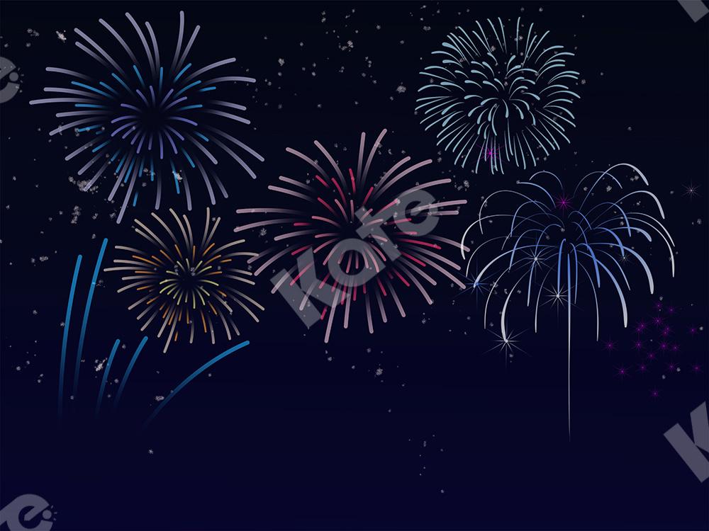 Kate Fireworks Backdrop Designed by Chain Photography -UK