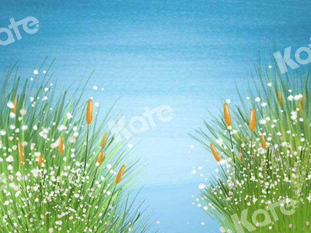 Kate Waterside Backdrop With Plants Designed by Chain Photography -UK