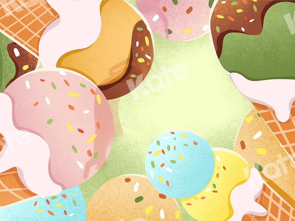 Kate Summer Backdrop Ice Cream Designed by GQ -UK