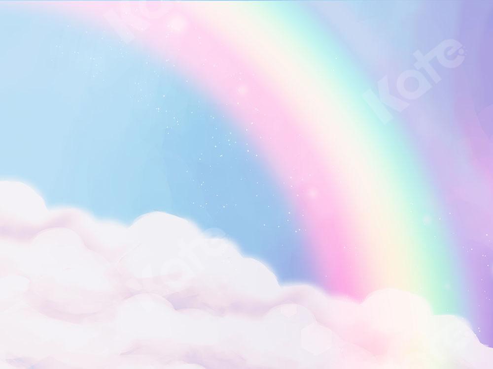 Kate Rainbow Cloud Backdrop Designed by Chain Photography -UK