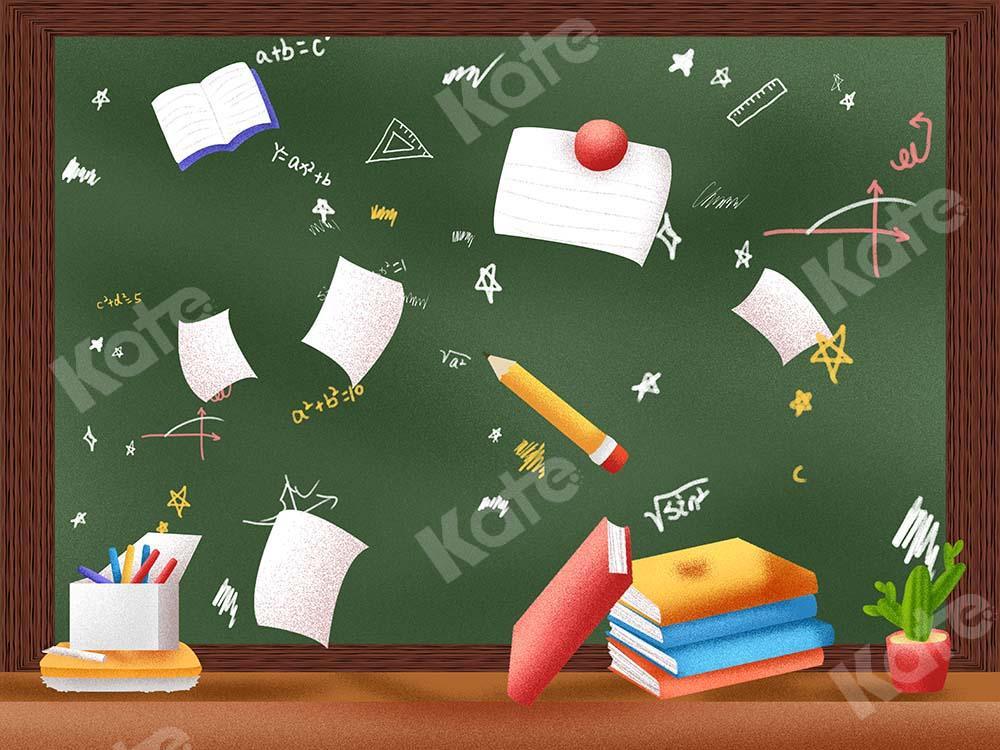 Kate Back to School Blackboard Backdrop Designed by Chain Photography -UK