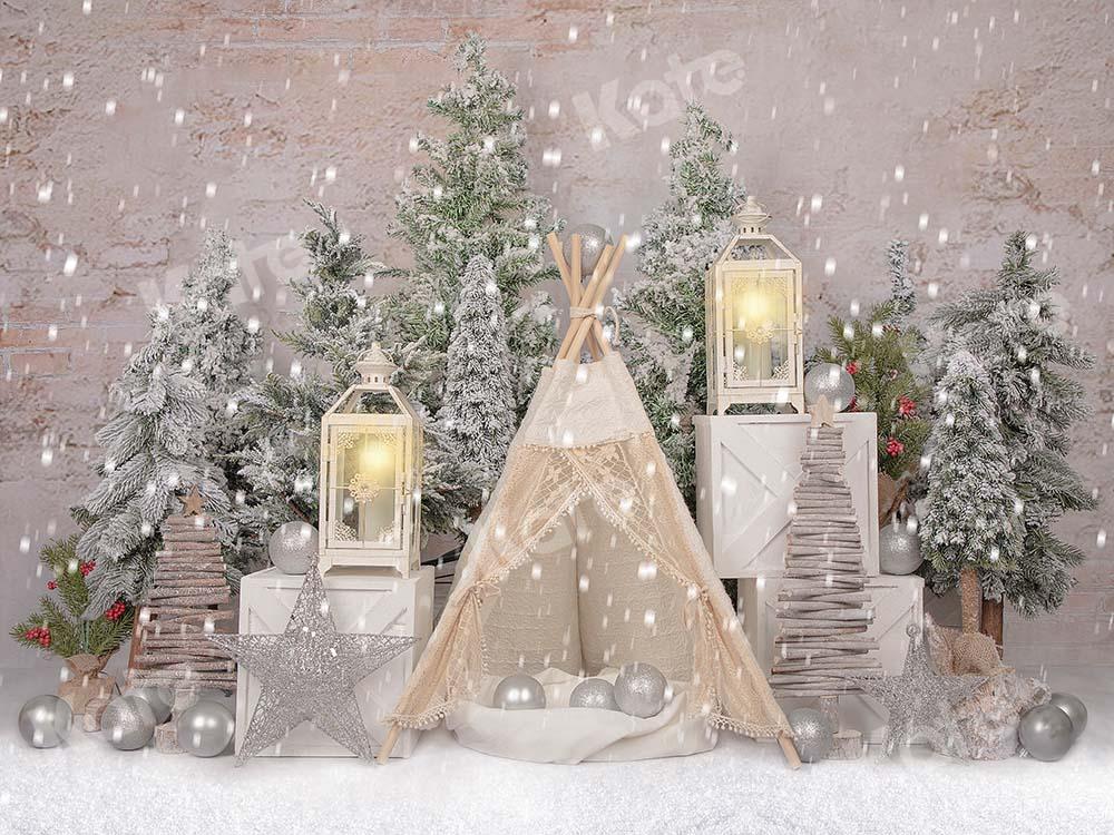 Kate Christmas Trees Tent Backdrop Designed by Emetselch -UK