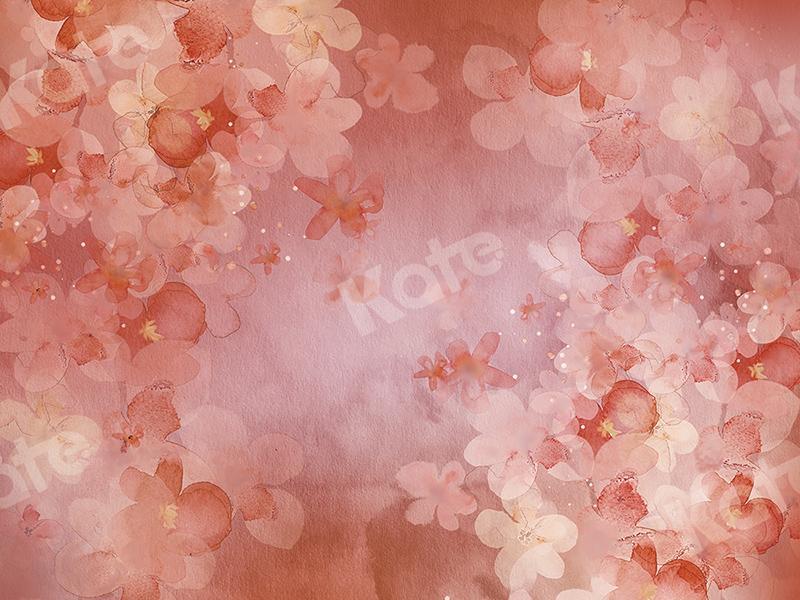 Kate Fine Art Red Florals Backdrop Designed by GQ -UK