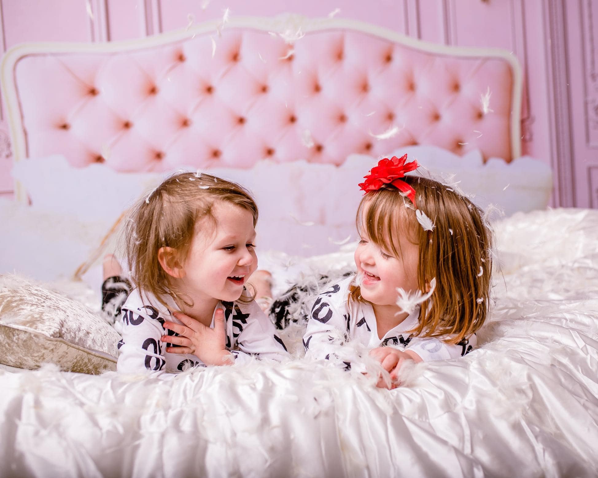 Kate Boudoir Pink Headboard Pink Wall Backdrop Designed by Chain Photography -UK