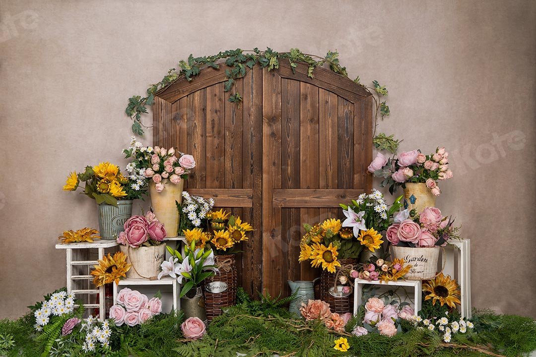 Kate Spring/mother's Day Flower Shop Cake Smash Backdrop Designed by Emetselch -UK