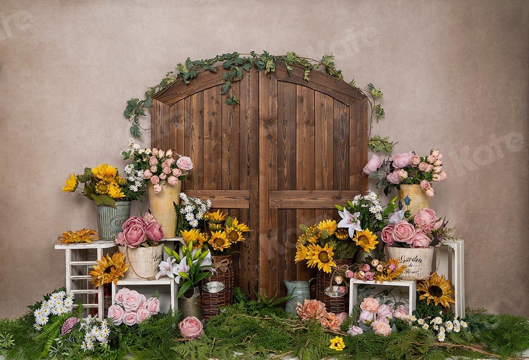 Kate Spring/mother's Day Flower Shop Cake Smash Backdrop Designed by Emetselch -UK