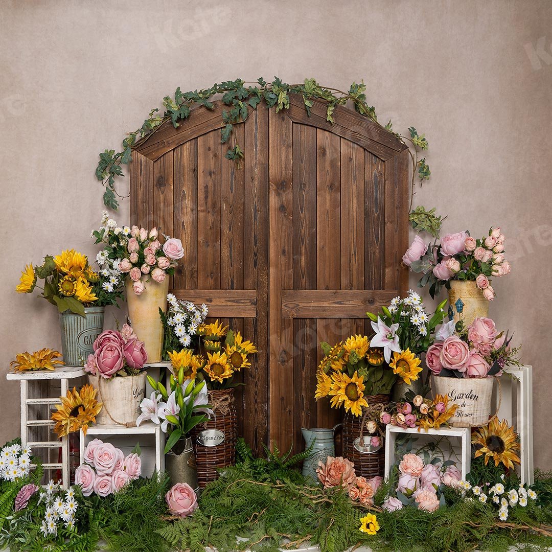 Kate Spring/mother's Day Flower Shop Cake Smash Backdrop Designed by Emetselch -UK
