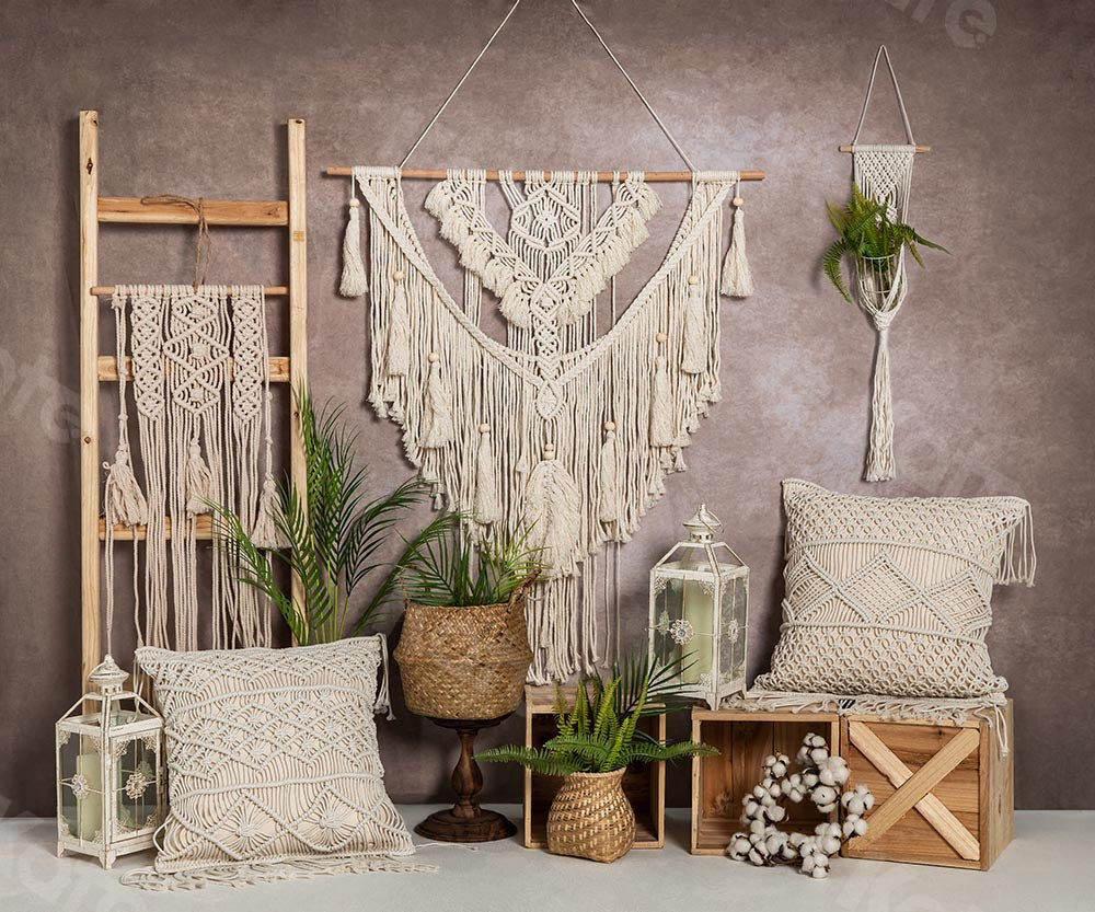 Kate Boho Mother's Day Pillows Backdrop Designed by Emetselch -UK