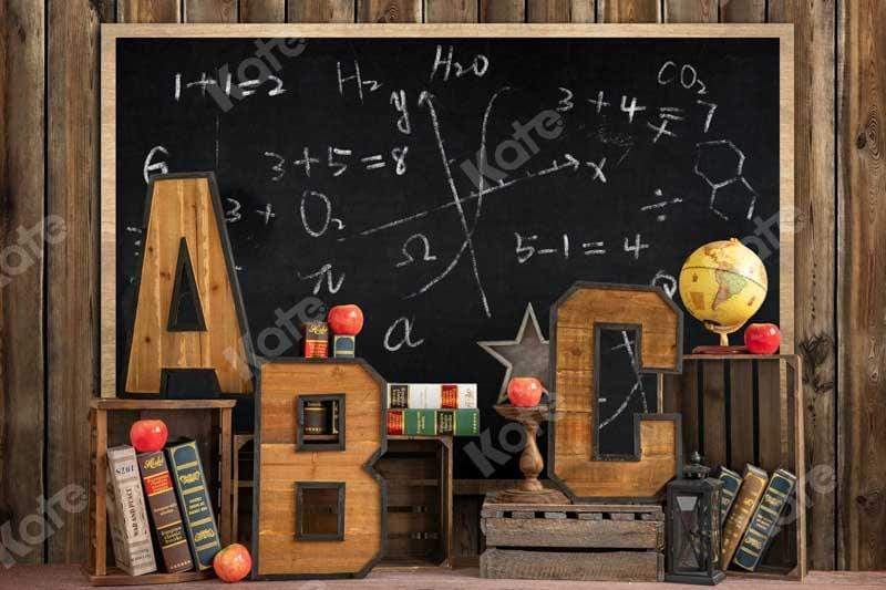 Kate Back to School Blackboard Children Backdrop Designed by Emetselch -UK