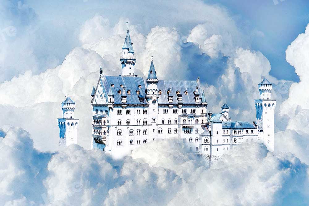 Kate Fantasy Sky Castle Backdrop for Photography Designed by Chain Photography -UK
