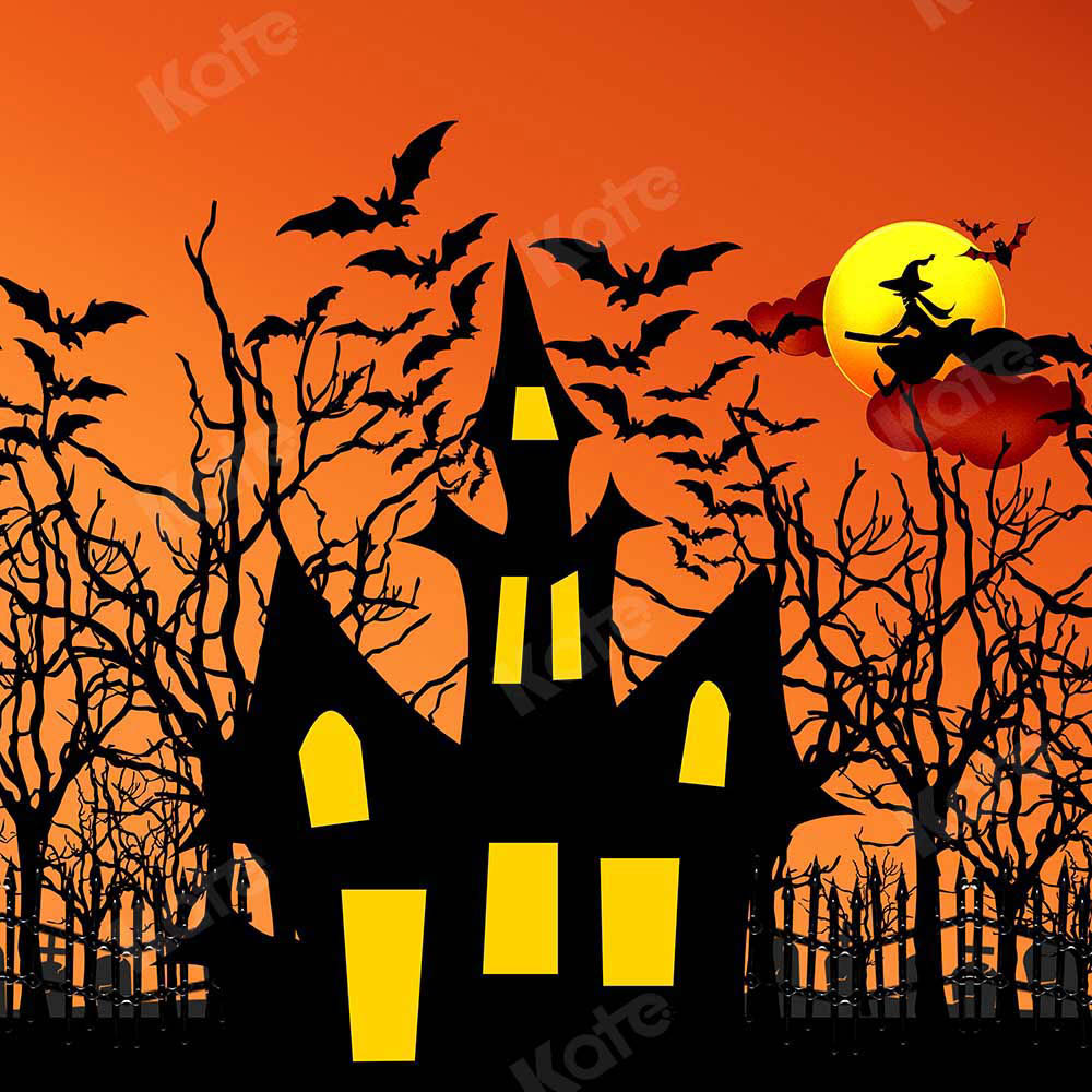 Kate Halloween Witch Backdrop Designed by Chain Photography -UK