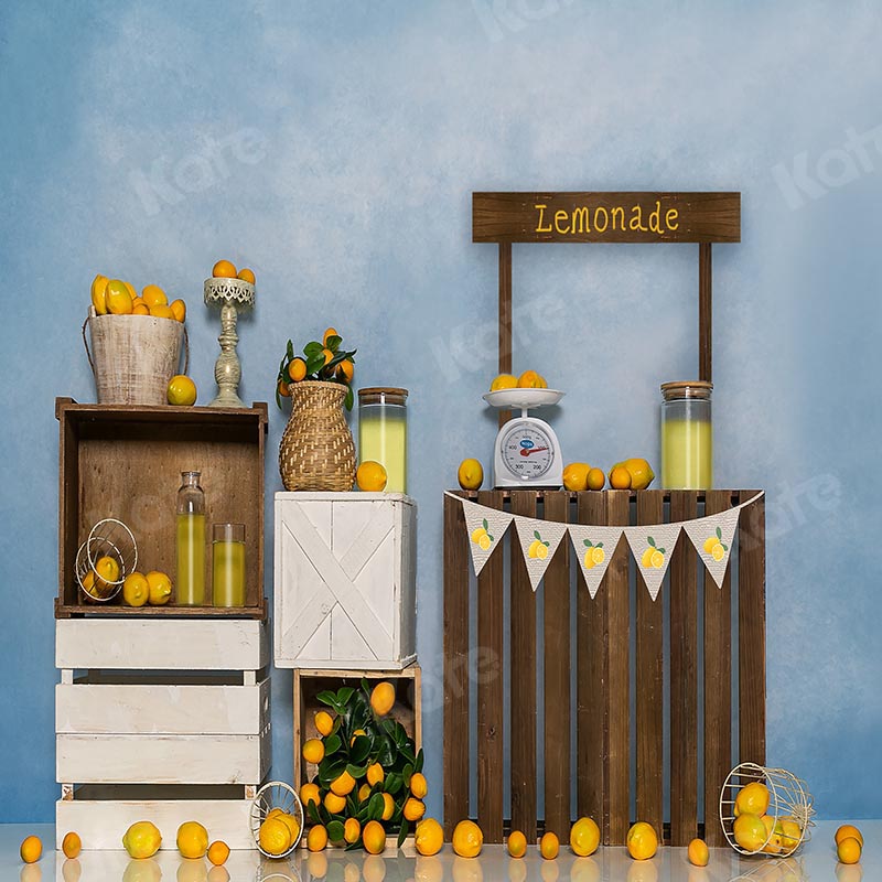 Kate Cake Smash Summer Backdrop Lemon shop Designed by Emetselch -UK