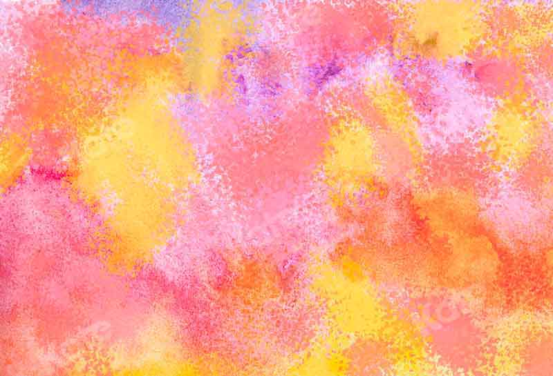 Kate Watercolor Bright Carnival Backdrop for Photography Designed by Chain Photography -UK