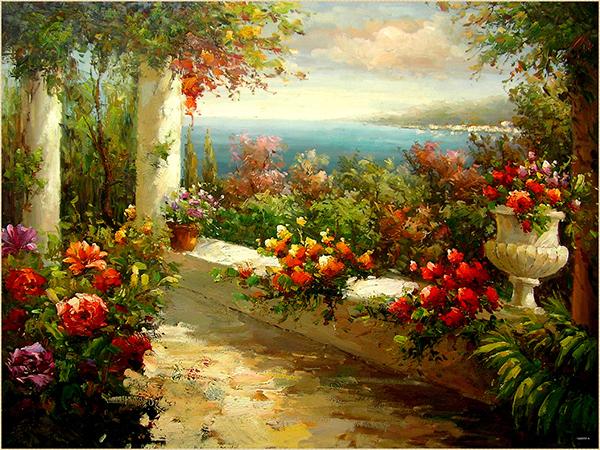 Katebackdrop£ºKate Painting Autumn Scenery Photography Flowers Photo Background