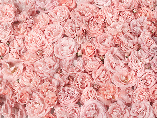 Kate Pink Floral Flowers Cluster Backdrops for Photography -UK