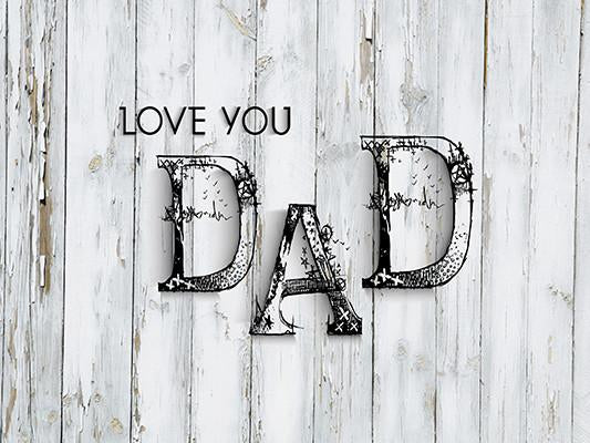 Katebackdrop:Kate Happy Father'S Day White Old Wood Floor Background