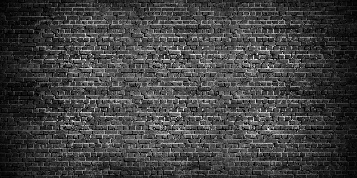 Kate Black Brick Wall Backdrops for Photography -UK