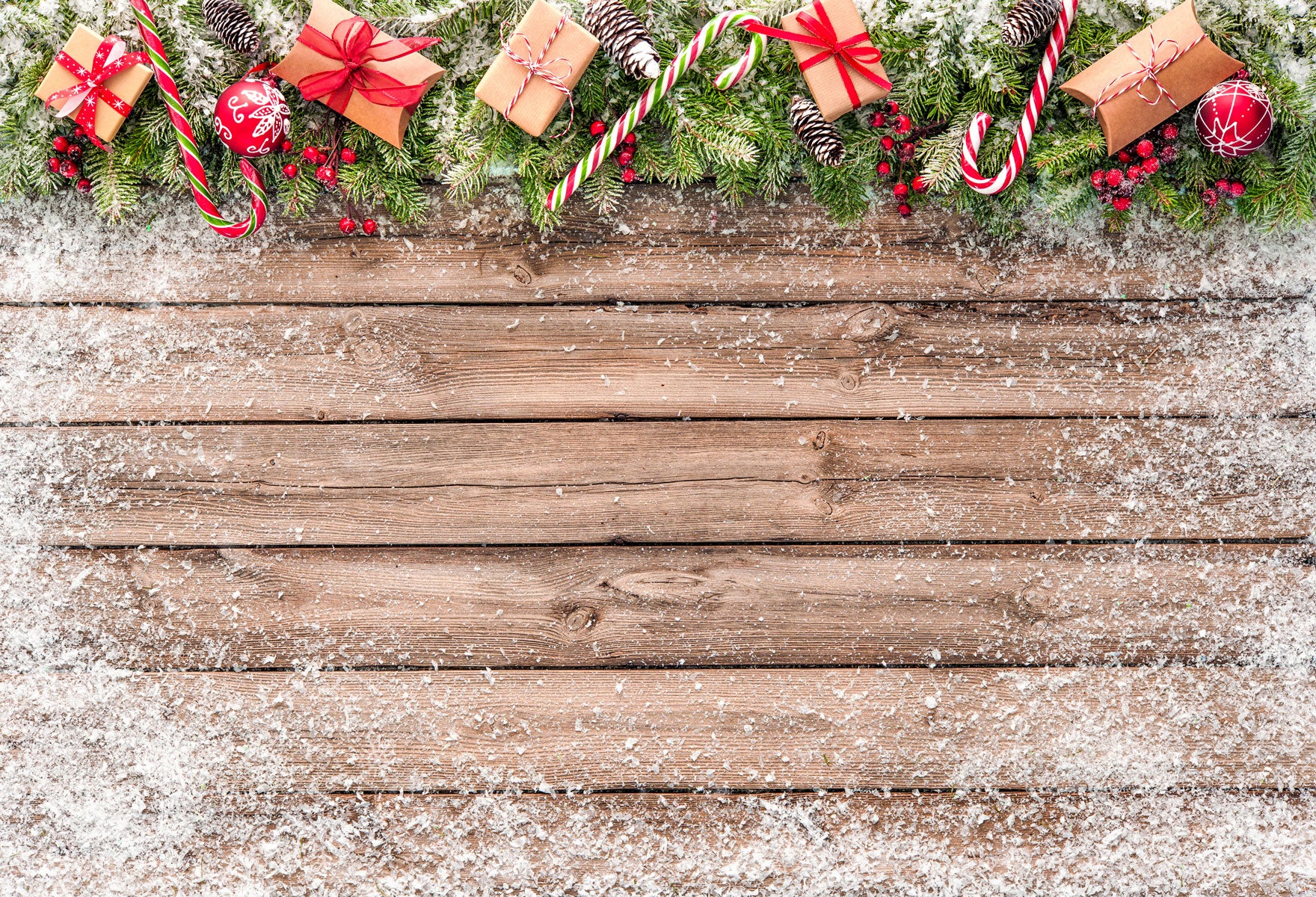 Kate Christmas Gifts Wood Floor Backdrops for Photography -UK