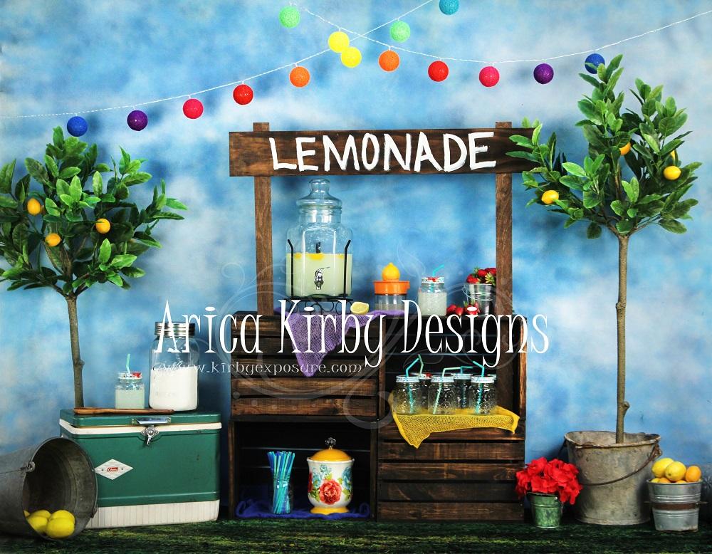 Kate When Life Gives You Lemons Summer Backdrop designed by Arica Kirby -UK