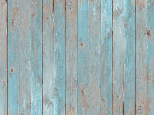 Kate Retro Light Blue White Wood Wall of Portail Backdrop for photography