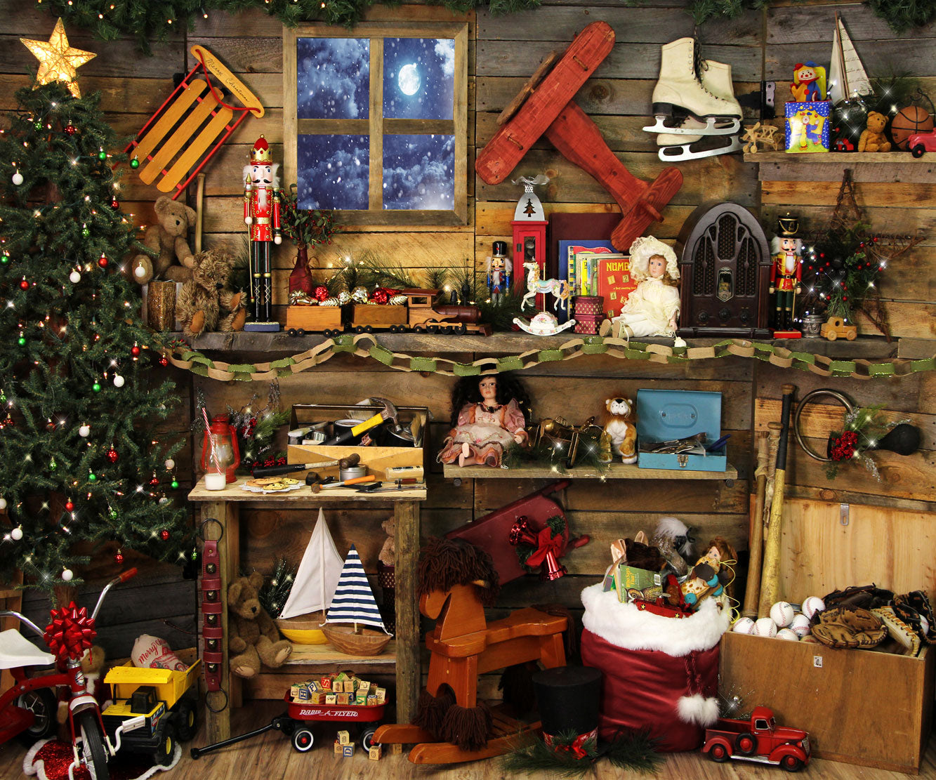 Kate Christmas Santas Workshop designed by Arica Kirby -UK