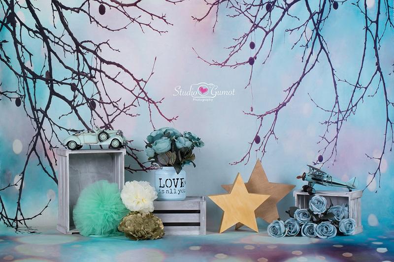 Kate Fantastic Christmas Bokeh Backdrop designed by Studio Gumot -UK