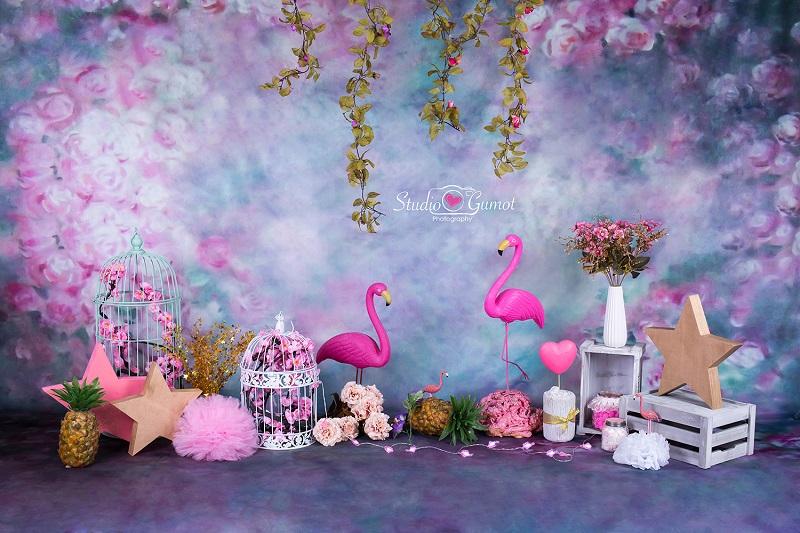 Kate Flower Backdrop for Children Photography Designed by Studio Gumot -UK