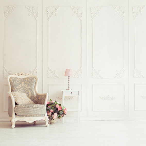 Kate White Room Sofa Backdrops for Children Photography -UK