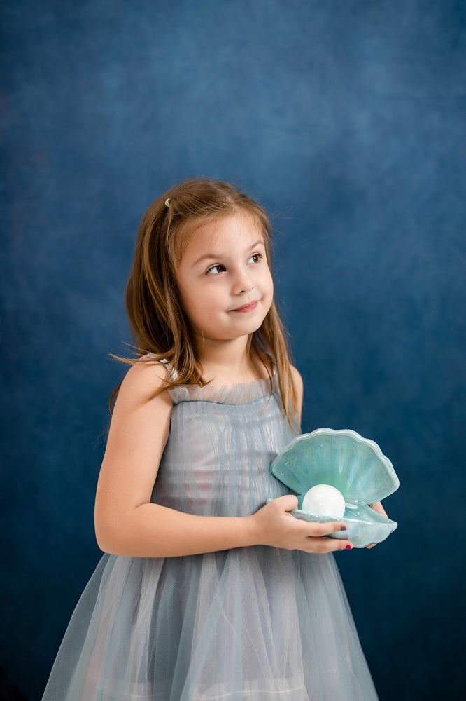 Kate Dark Blue Abstract Texture Backdrop for photography -UK