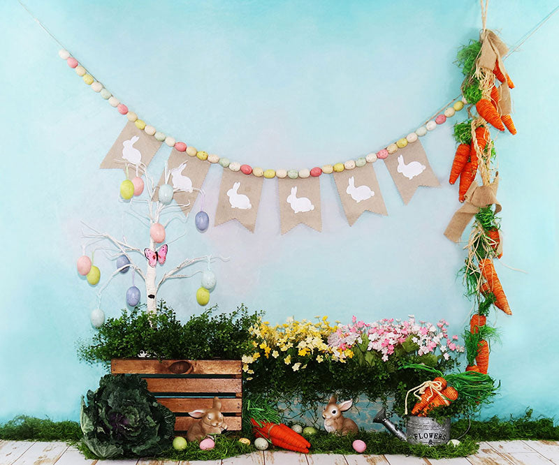 Kate Fairy Tale Easter Children Backdrop for Photography Designed by Leann West -UK