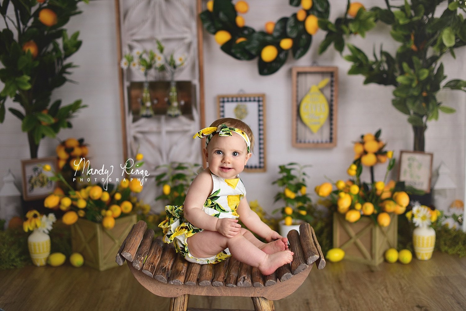 Kate Lemon Be Zesty Spring Backdrop -UK