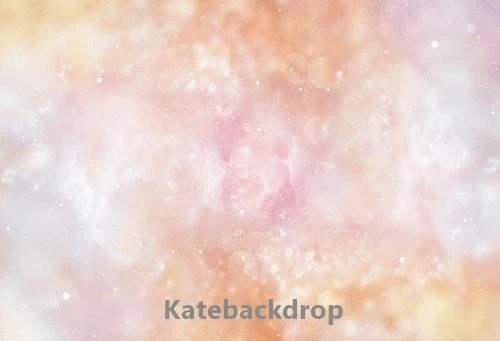 Warm Tone Orange Pink Mixed Color Bokeh Backdrop