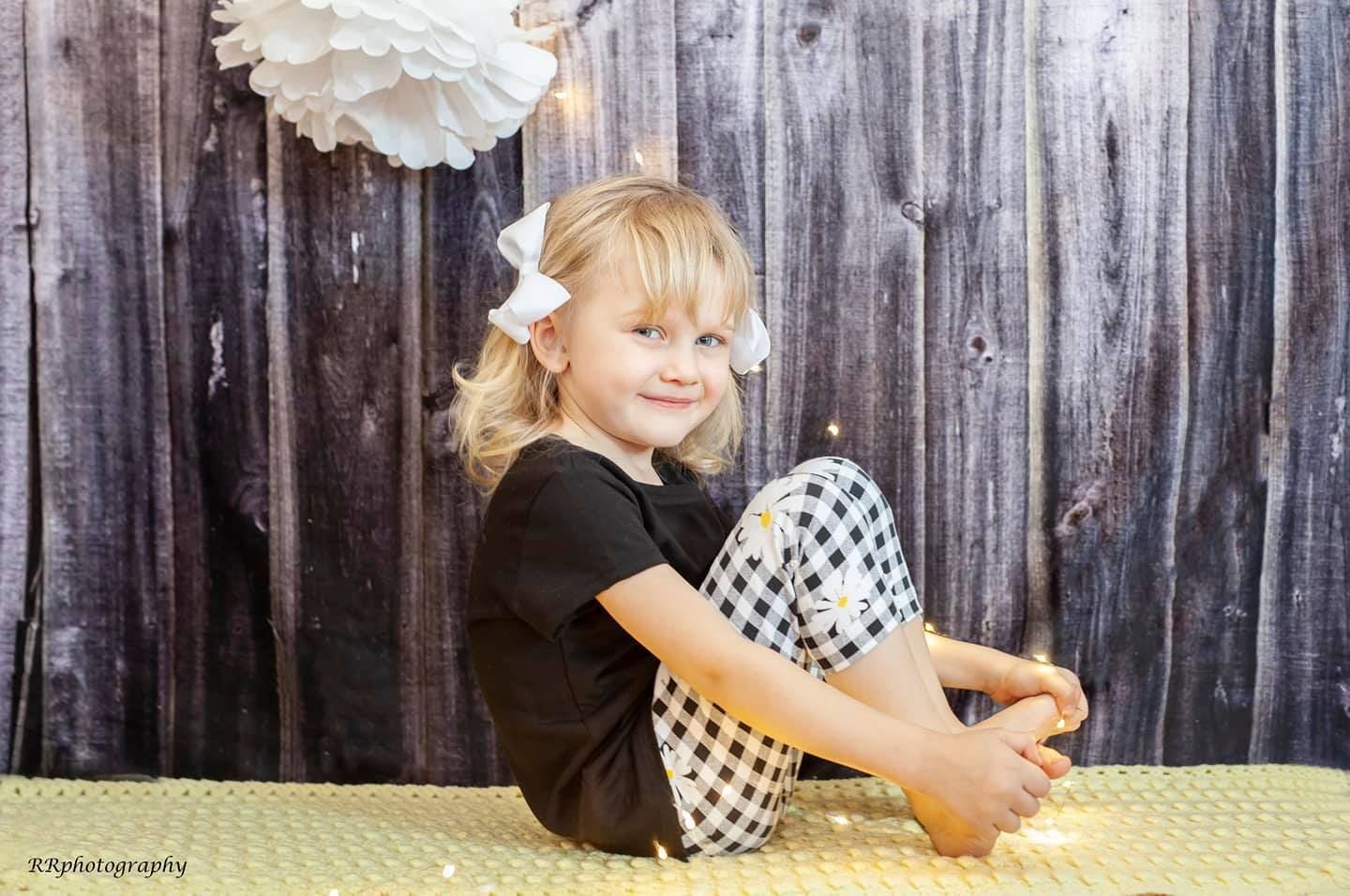 Kate Weathered Retro Wood Wall Backdrop designed by Arica Kirby -UK