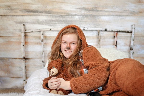 Kate Retro Wood Wall Birchbed Simple Headboard Backdrop designed by Arica Kirby -UK