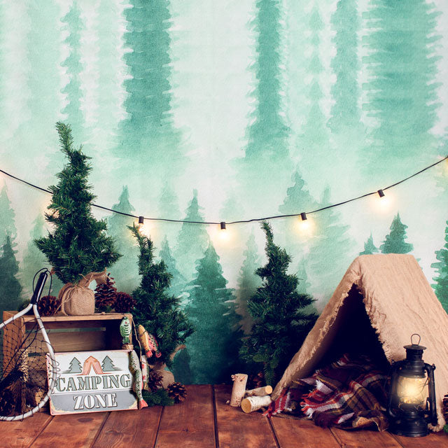 Kate Forest Camping Children Backdrop Designed by Megan Leigh Photography -UK